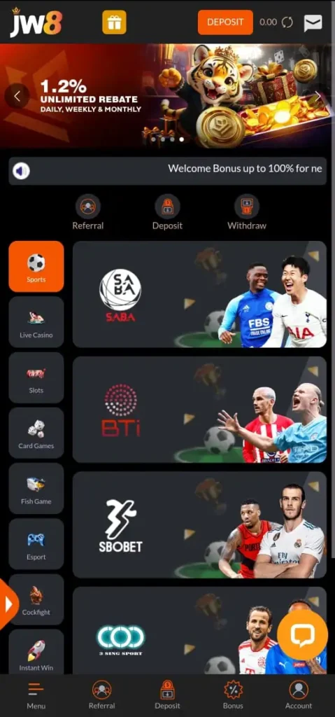 JW8 Game